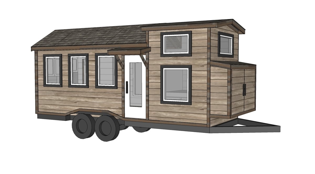 Ana White Quartz Tiny House Free Tiny House Plans DIY Projects